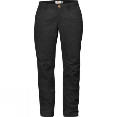 Pantalones Fjallraven Sörmland Tapered Mujer Negras - Chile HPK934867